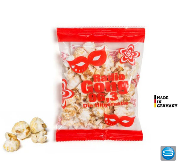 popcorn-individueller-aufdruck Popcorn im bedruckten Werbetütchen