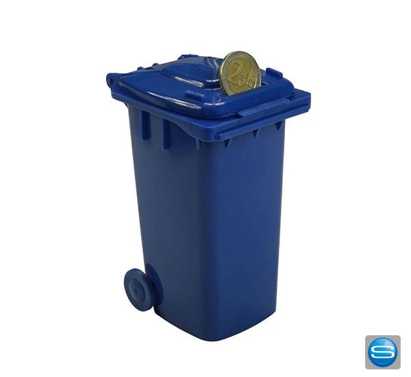 Mülltonenbox mit Logo bedrucken 