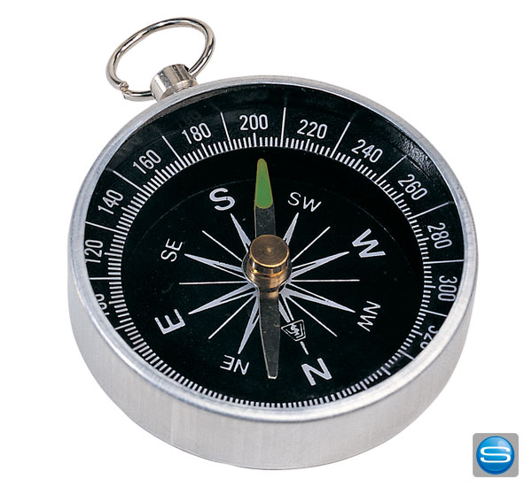 Kompass mit Schlüsselring als Werbegeschenk