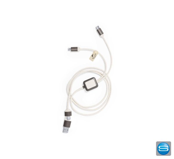 Bedruckbares 3in1 Ladekabel als Werbeartikel