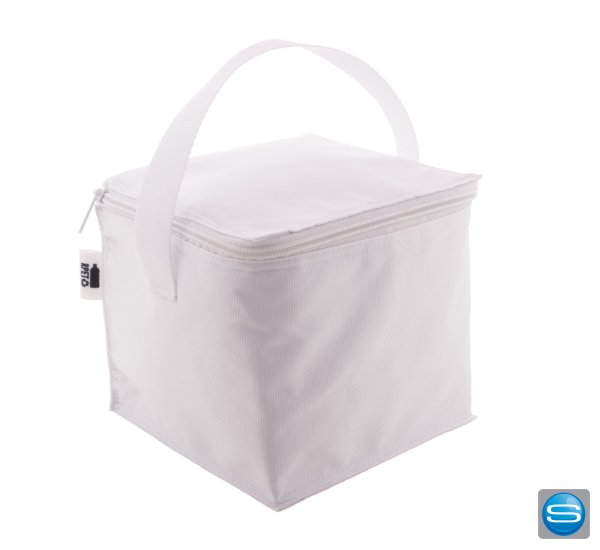 Kühltasche aus RPET für 4 Dosen als Werbegeschenk