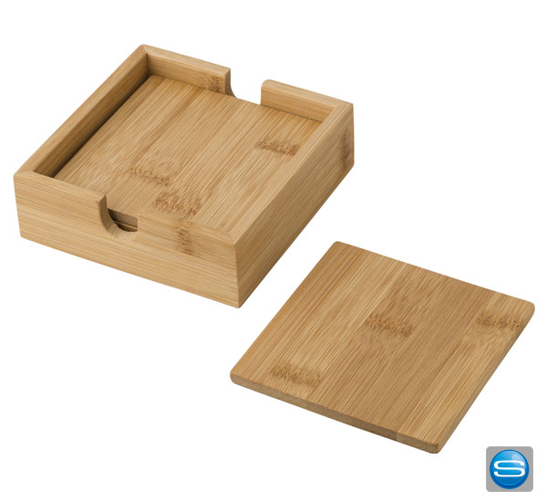 untersetzer-bambus-logo-dru Untersetzer-Set aus Bambus mit Logo gravieren lassen