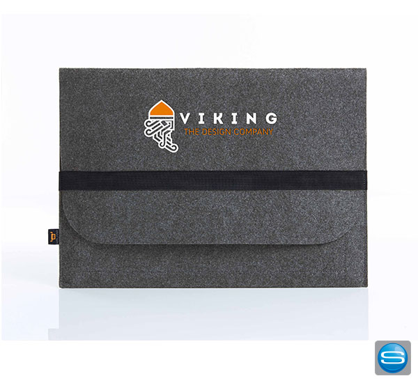 filzhuelle-bedrucken Laptop Hülle aus Filz mit Ihrem Logo bedrucken