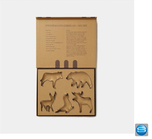 VINGA Nordic Ausstechformen-Set als Werbegeschenk VINGA Nordic Ausstechformen-Set als Werbegeschenk