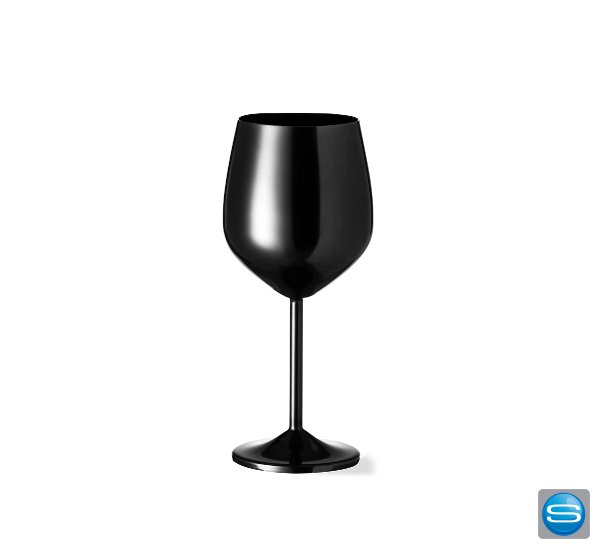 Weinglas in Metallfarben mit Ihrem Logo veredeln