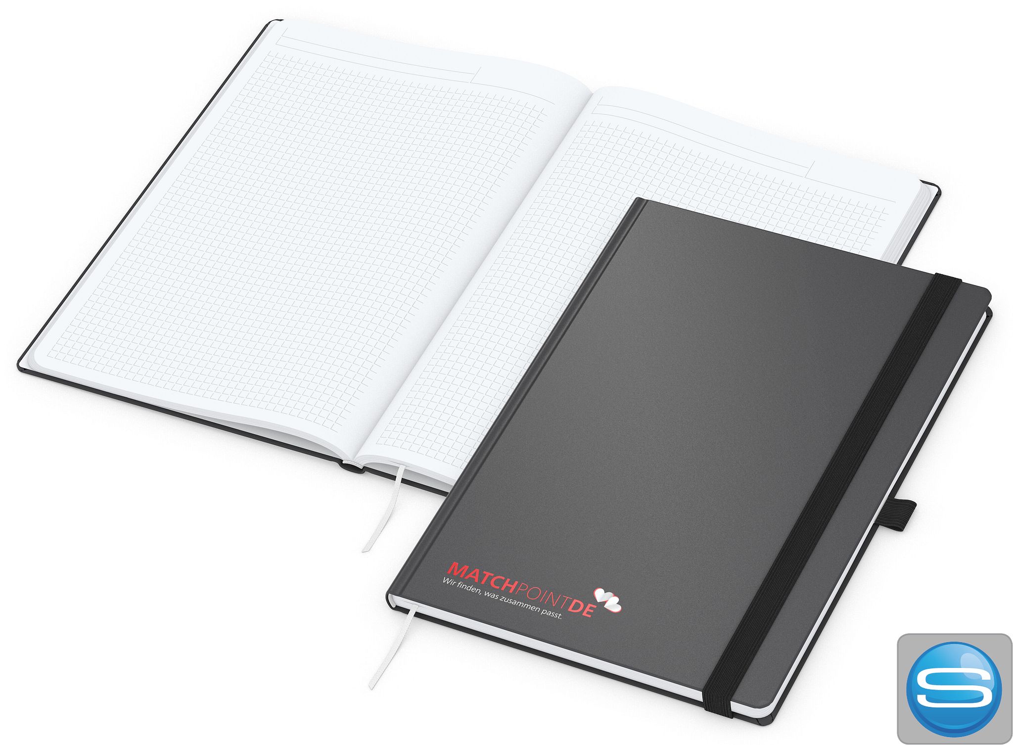 Notizbuch Vision-Book EXPRESS DIN A4 mit Logodruck