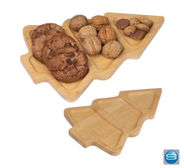 Snackschale_Bambus_Logo_graviert Bambus Snackschale graviert als Werbegeschenk