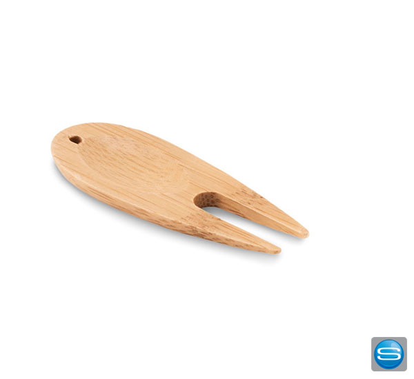 Bambus Pitchgabel - Pitchgabel aus Holz mit Ihrem Logo