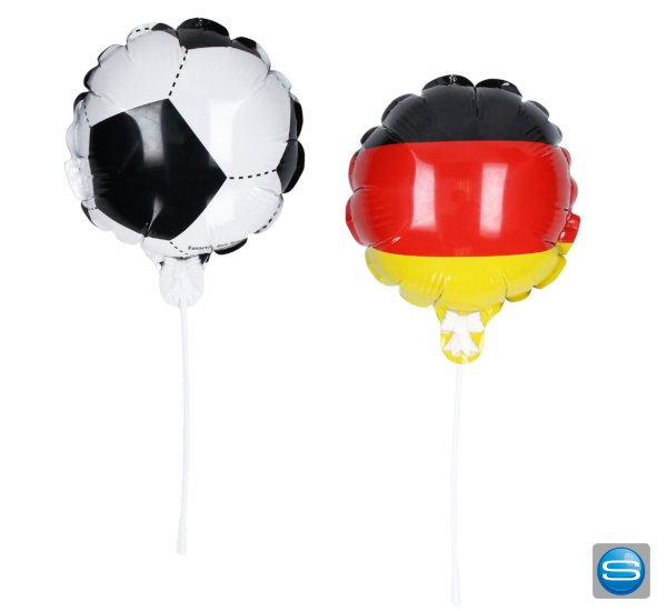 Selbstaufblasender Fußball-Luftballon mit Ihrem Logo