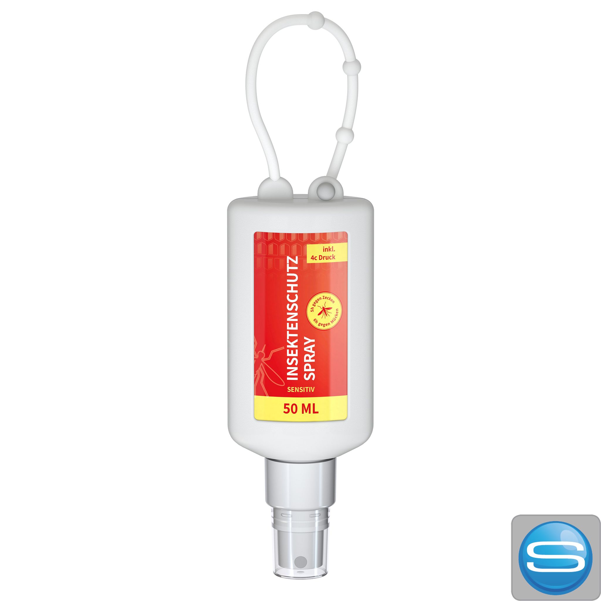 Insektenschutzspray 50 ml Bumper sensitiv mit Werbedruck