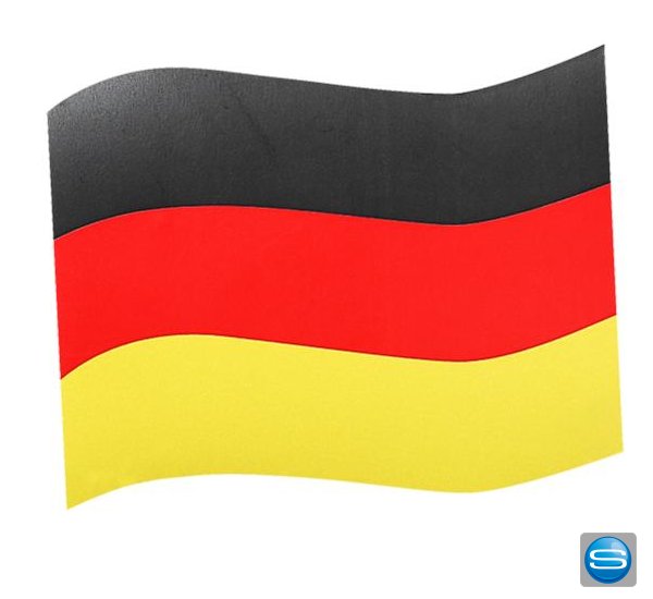 Automagnet Deutschlandfahne als Werbegeschenk