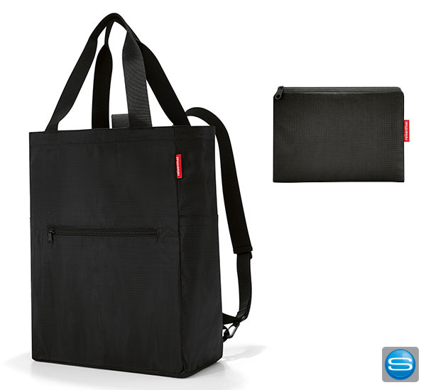 reisenthel-mini-maxi-rucksack-mit-logo reisenthel Mini Maxi 2in1 Rucksack mit Logo-Aufdruck