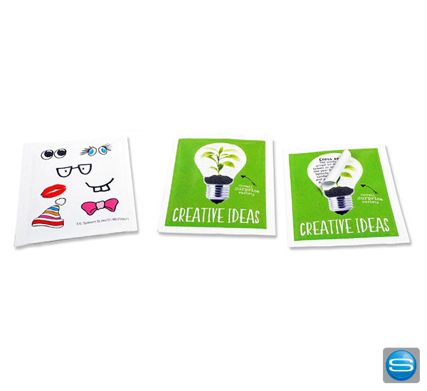 sticker-samentuetchen Samentüten mit individuellen Stickern