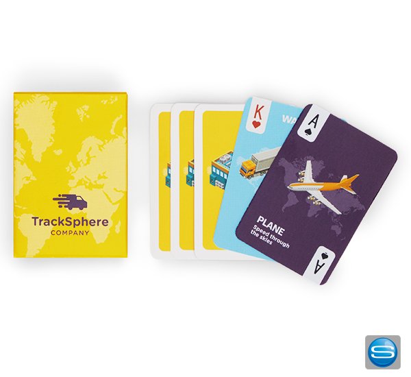 54 Spielkarten individuell nach Kundenwunsch gestaltet