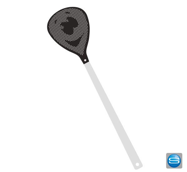7852_Fliegenklatsche_Smiley_Werbegeschenk_Schwarz