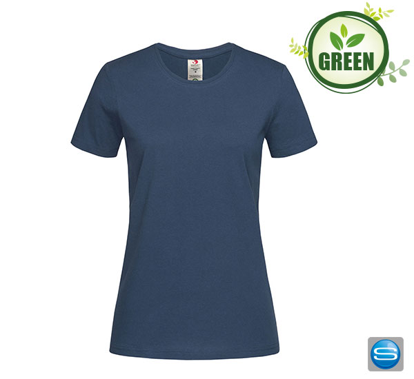 Damen T-Shirt aus biologisch angebauter Baumwolle bedrucken