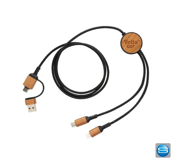 6in1 Ladekabel individuell mit Ihrem Logo bedrucken lassen