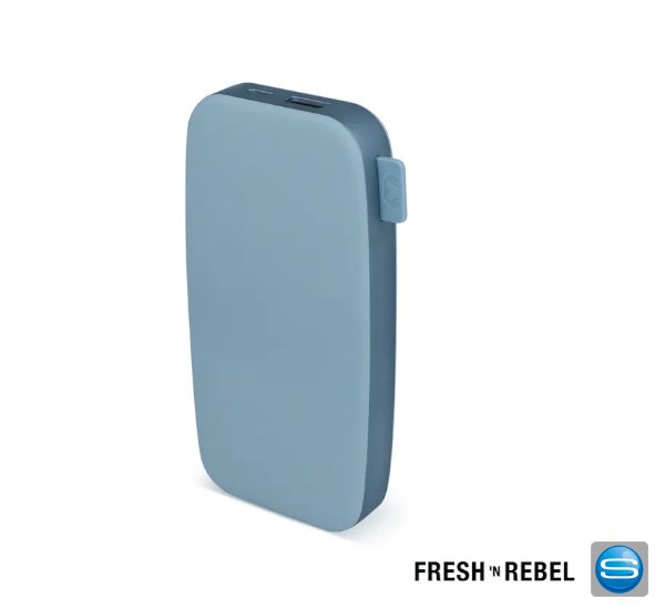 Farbige 12000 mAh Powerbank bedruckbar mit Ihrem Logo von Fresh 'n Rebel