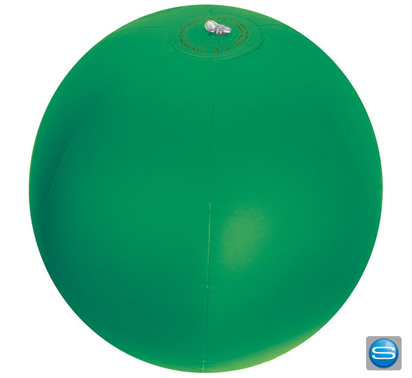 wasserball-als-werbetraeger-mit-logo-bedruckt-gruenjpg Wasserball als Werbegeschenk mit Logo bedruckt