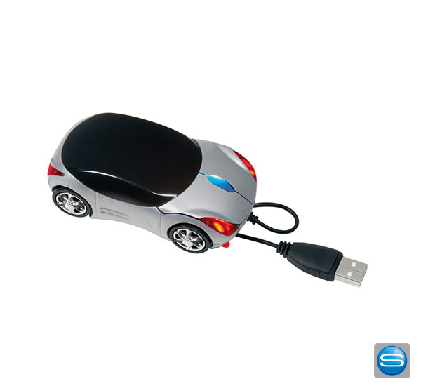 USB-Maus im Rennwagendesign