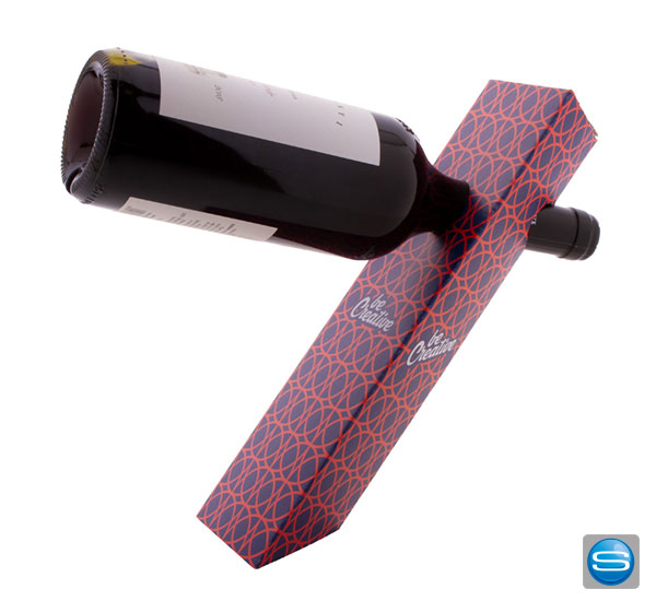 Vollflächig bedruckbarer Weinflaschenhalter mit Ihrem Design Vollflächig bedruckbarer Weinflaschenhalter mit Ihrem Design