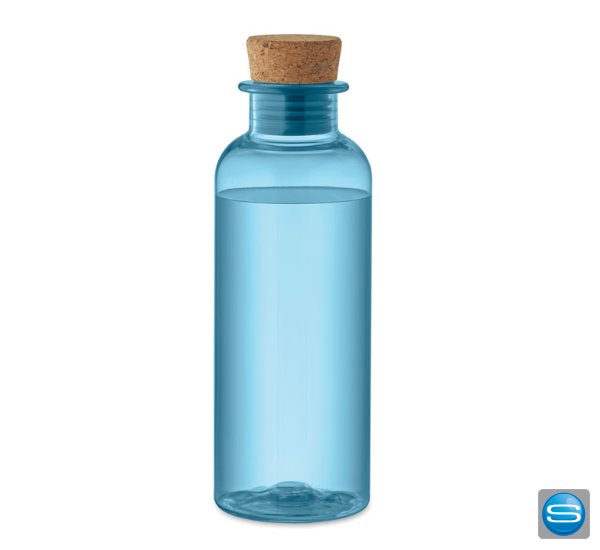Trinkflasche mit Korkverschluss als Werbemittel bedrucken