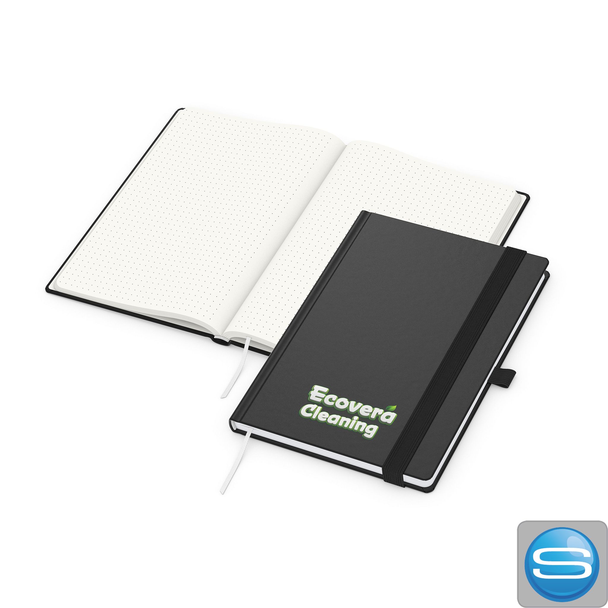 Notizbuch Organic-Book Appleorganic mit Logodruck