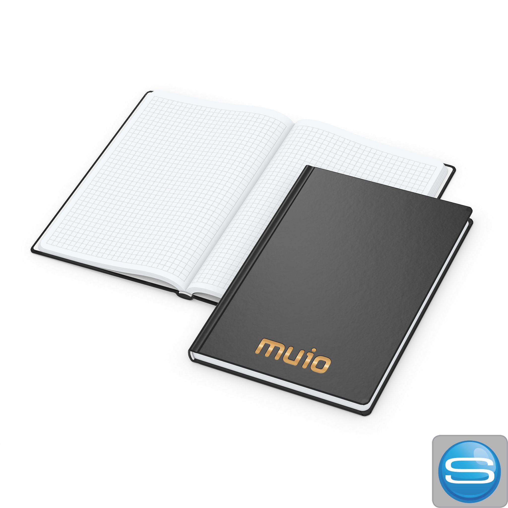 Notizbuch Easy-Book A5 Hardcover als Werbeartikel mit Logodruck