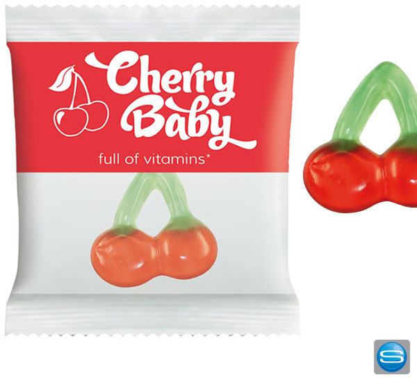 Haribo Kirschen Happy Cherry Fruchtgummi im Werbetütchen
