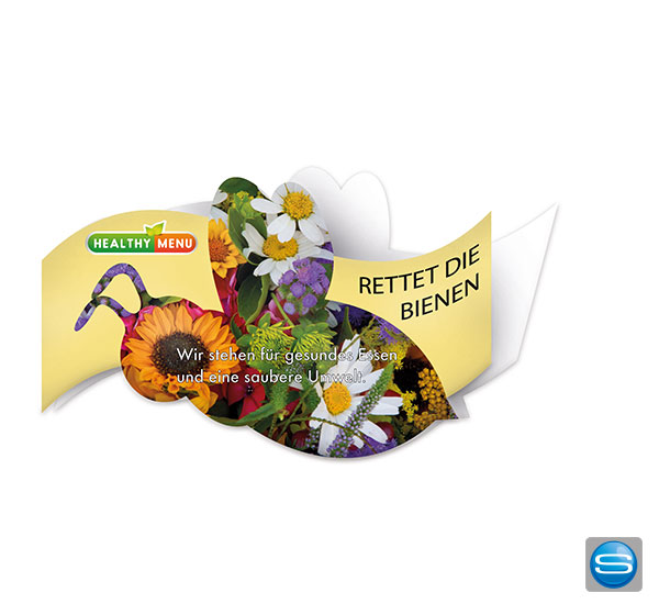 bienen-klappkarte-bedrucken