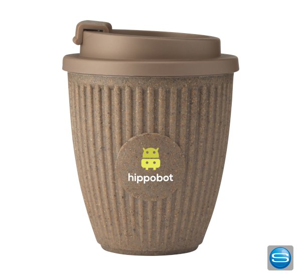 250ml Coffee Mug aus Kaffeesatz hergestellt als Werbegeschenk