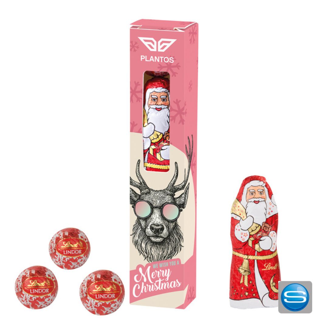 Lindt Weihnachtsriegel als Werbeartikel