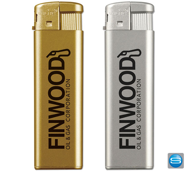 metallic-feuerzeuge-bedrucken Feuerzeug in gold oder silber mit Logodruck