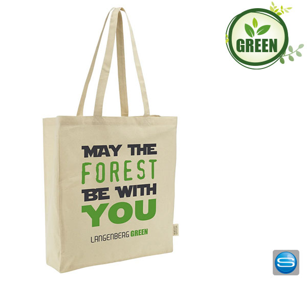 Klimaneutrale Einkaufstasche als Give Away mit Ihrem Logo