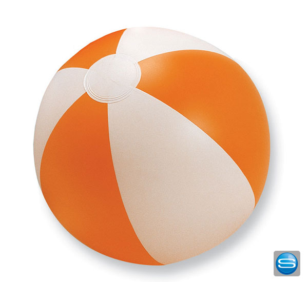 wasserball-orange Wasserball mit Ihrem Logo bedrucken