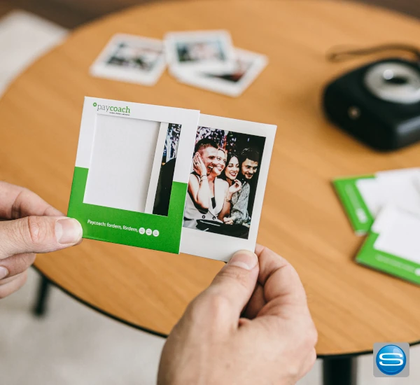 Individuell bedruckte Fotohüllen für Polaroid & Instax für Ihr Event