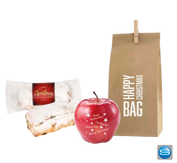 weihnachtstasche-mit-apfel-und-stollen-als-werbemittel-mit-logo-bedruckt
