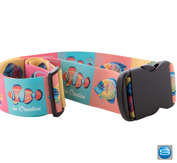 Individueller Koffergurt mit Ihrem vollflächigen Design Individueller Koffergurt mit Ihrem vollflächigen Design