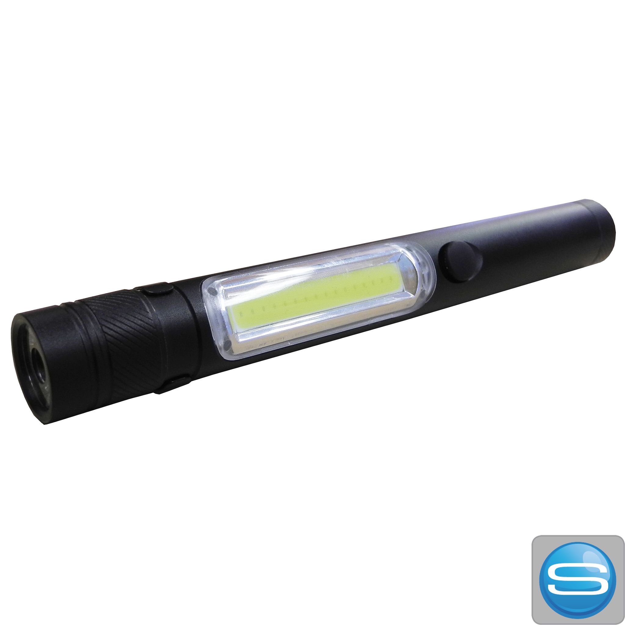 Aluminium-Taschenlampe "mechanic" für Werbezwecke