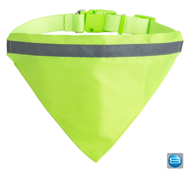 hundehalstuch-mit-logo-bedr Hundehalsband mit reflektierendem Halstuch bedrucken lassen