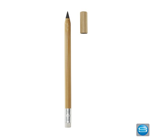 Endloser Bleistift aus Bambus mit Logo