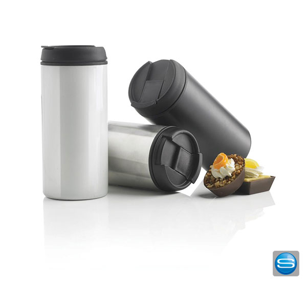 Metro To Go- Becher als Werbegeschenk