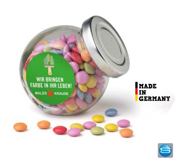 bonbonglaeser-mit-aufdruck Mini Bonbongläser mit eigenem Logo