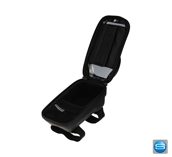 Bikepit Smartphonehalter und Fahrradzubehörtasche mit Logo bedruckt