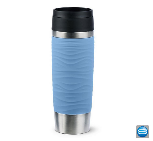Emsa Travel Mug Waves Grande mit Ihrem Logo gravieren Emsa Travel Mug Waves Grande mit Ihrem Logo gravieren
