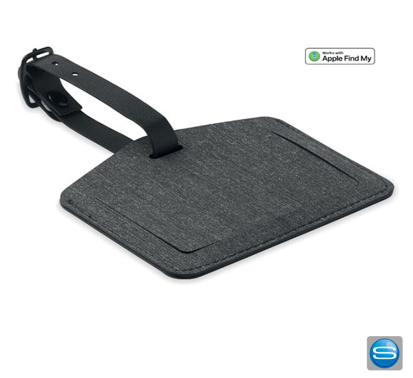 Kofferanhänger mit Apple® Find My Locator und Ihrem Logo bedrucken Kofferanhänger mit Apple® Find My Locator und Ihrem Logo bedrucken