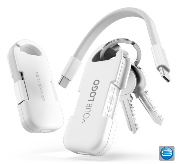 Powerbank Evergreen Go für den Schlüsselbund von Vonmählen