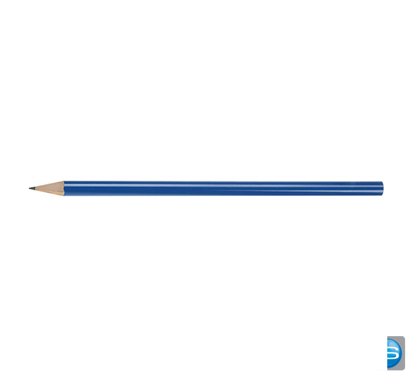 Bleistift-blau-bedrucken Lackierte Bleistifte als Werbegeschenk bedrucken