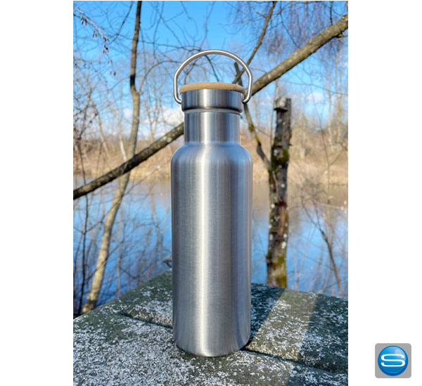 Thermosflasche mit Logogravur Thermosflasche mit Logogravur