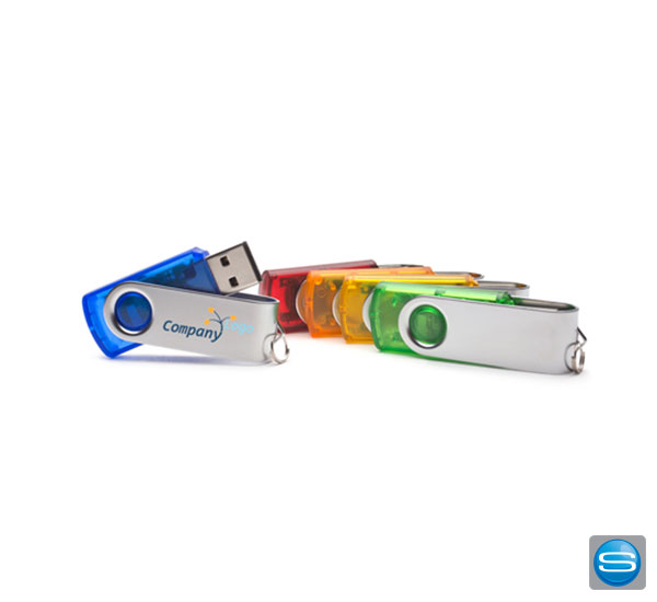Verschiedenfarbiger USB-Stick als Give Away